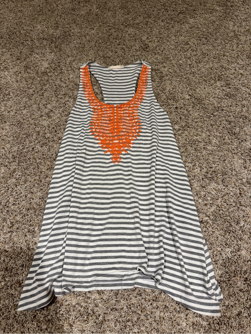 Embroidered Racerback Tank